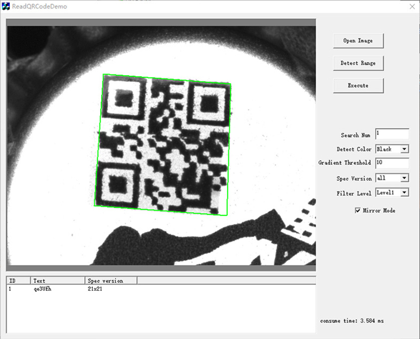 Barcode/QR Code Reading 