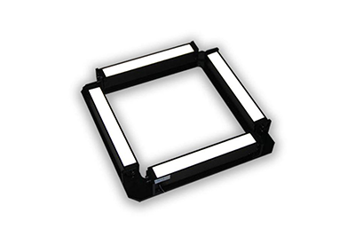Square shadowless lights