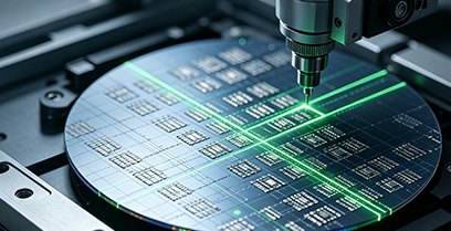 High Precision Wafer Dicing Positioning Vision Solution | CKVision APP Secondary Development Vision System